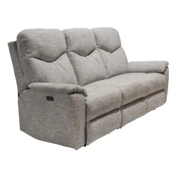 Sofa inclinable électrique - taupe