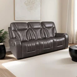 Sofa inclinable électrique avec appuis-tête ajustables
