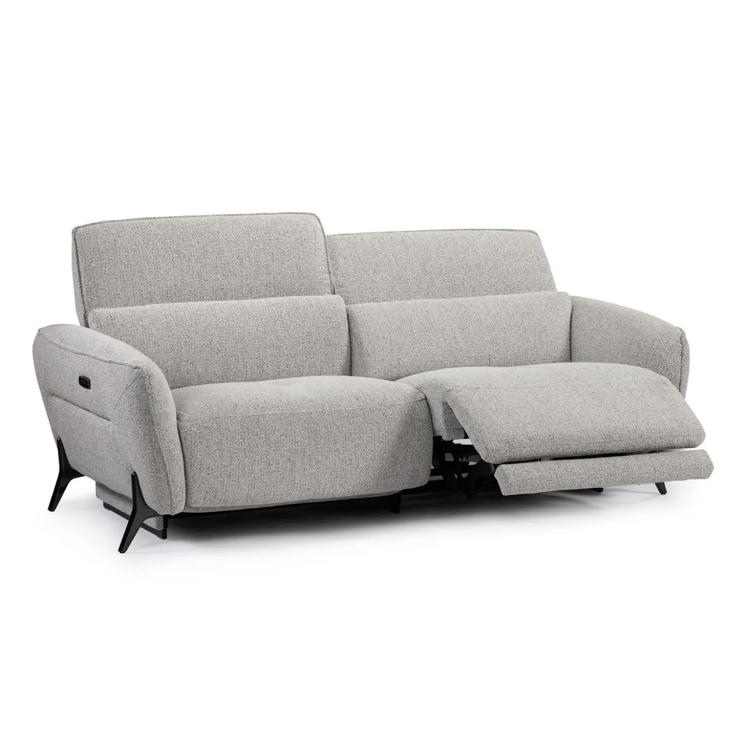Sofa électrique inclinable avec appuis-tête ajustables - tissu