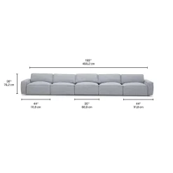Sofa modulaire - 5 mcx