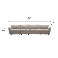 Sofa modulaire - 4 mcx