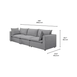 Sofa modulaire - 3 mcx