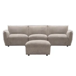 Sofa modulaire avec ottoman - 4 mcx