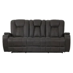 Sofa modulaire inclinable avec dossier rabattable et porte-gobelets - 3 mcx
