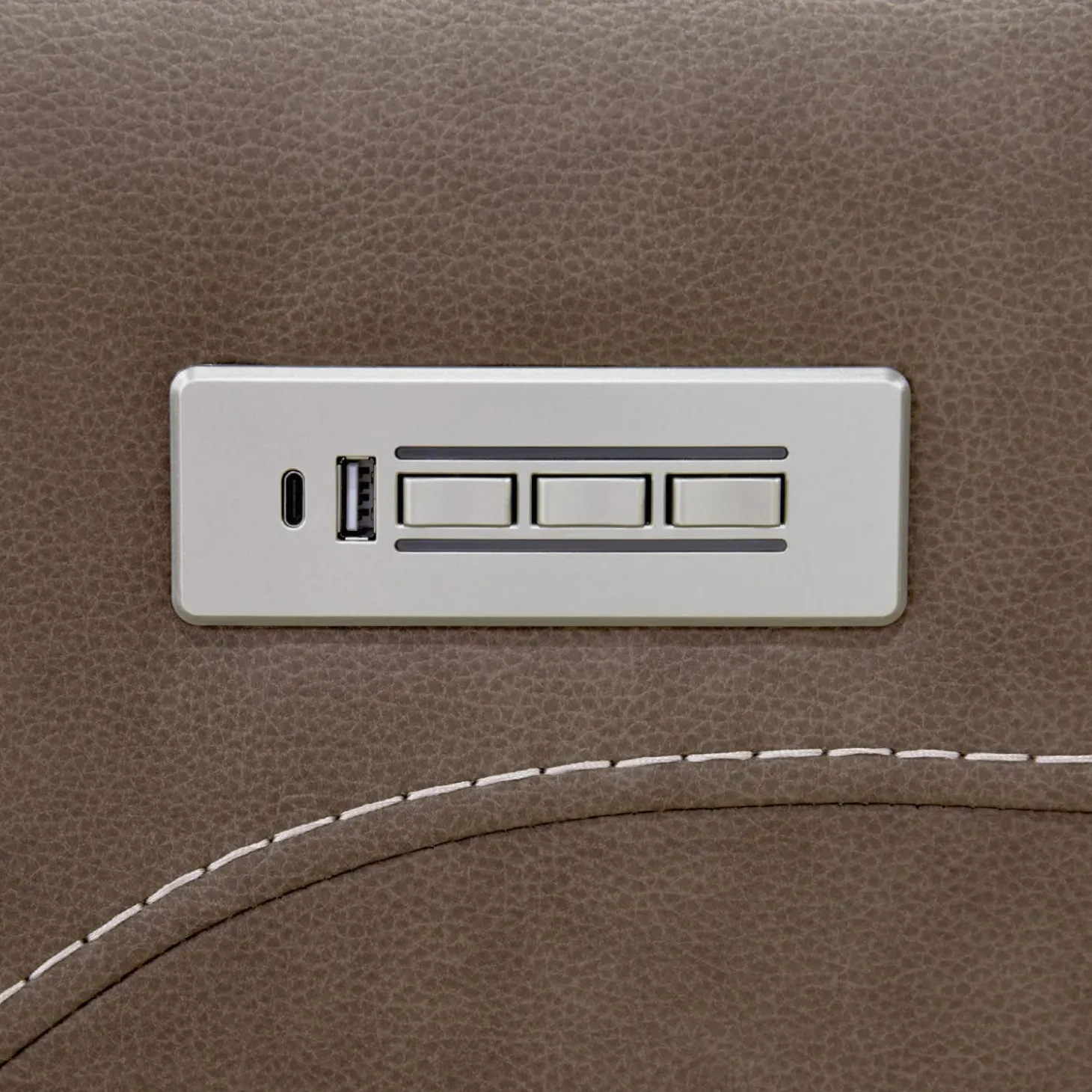 Sofa modulaire électrique inclinable - 3 mcx