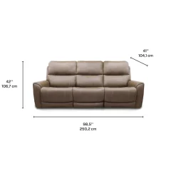 Sofa modulaire électrique inclinable - 3 mcx
