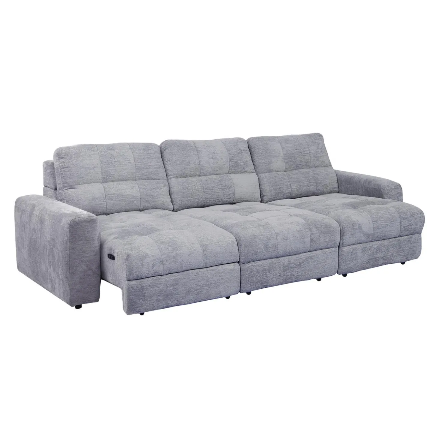Sofa modulaire électrique avec sièges coulissants - 3 mcx
