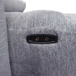 Sofa modulaire électrique avec sièges coulissants et console - 4 mcx