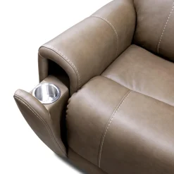 Sofa modulaire électrique inclinable avec console - 4 mcx