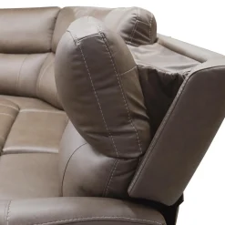 Sofa modulaire électrique inclinable avec console - 4 mcx