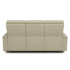 Sofa modulaire électrique inclinable avec massage, chaleur et dossier rabattable - 3 mcx