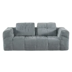 Sofa roulé et compressé dans une boite