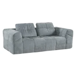 Sofa roulé et compressé dans une boite