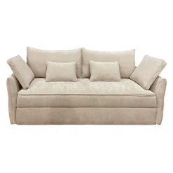 Sofa-lit avec rangement - beige
