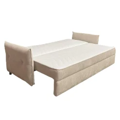 Sofa-lit avec rangement - beige