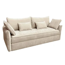 Sofa-lit avec rangement - beige