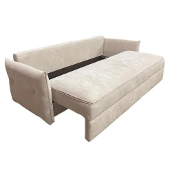 Sofa-lit avec rangement - beige
