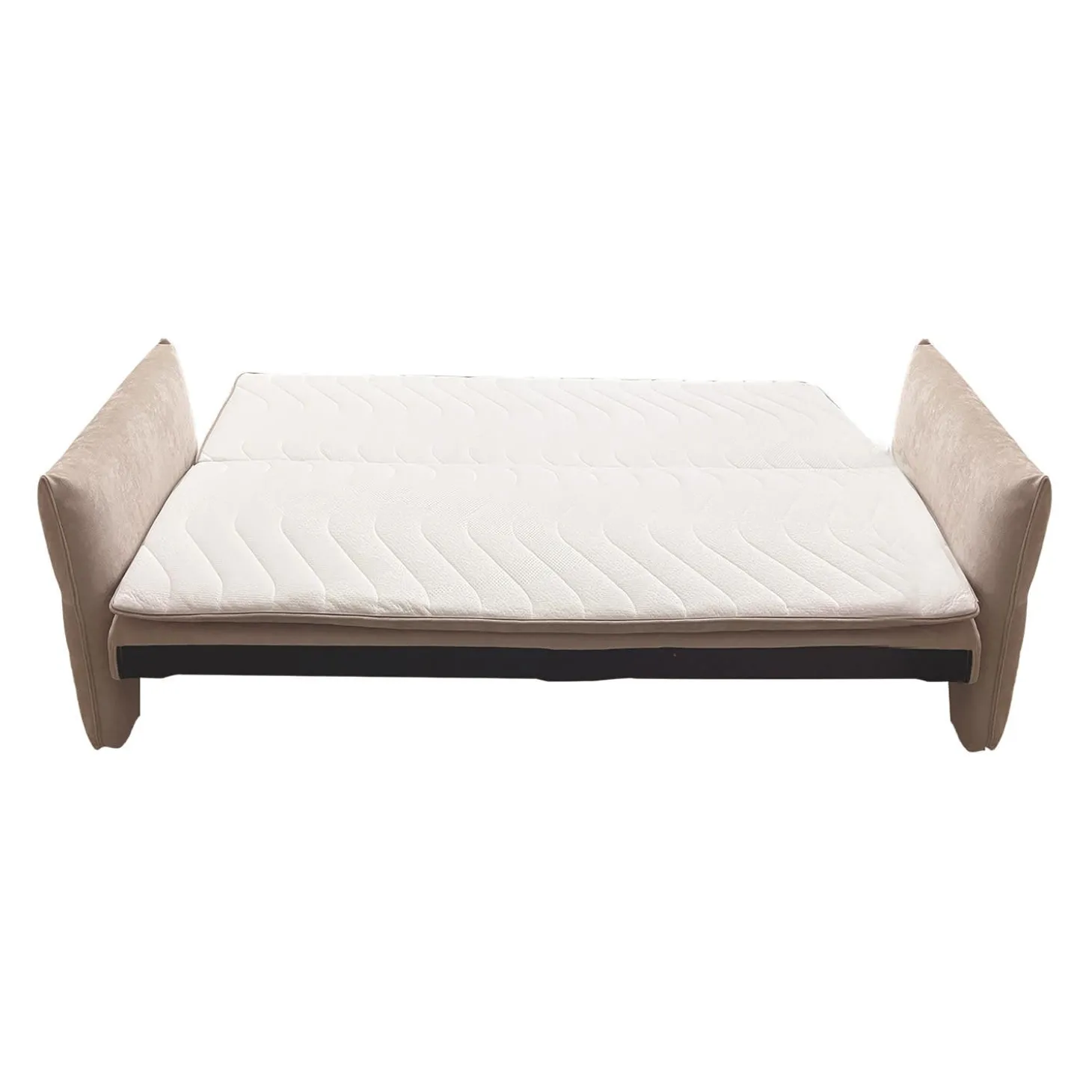 Sofa-lit avec rangement - beige