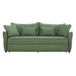Sofa-lit avec rangement - vert