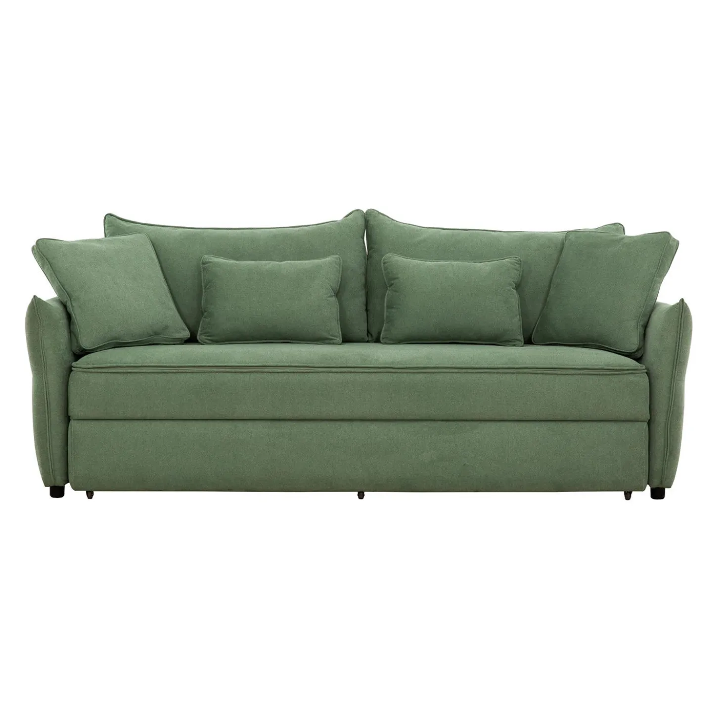 Sofa-lit avec rangement - vert