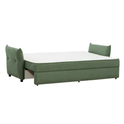 Sofa-lit avec rangement - vert