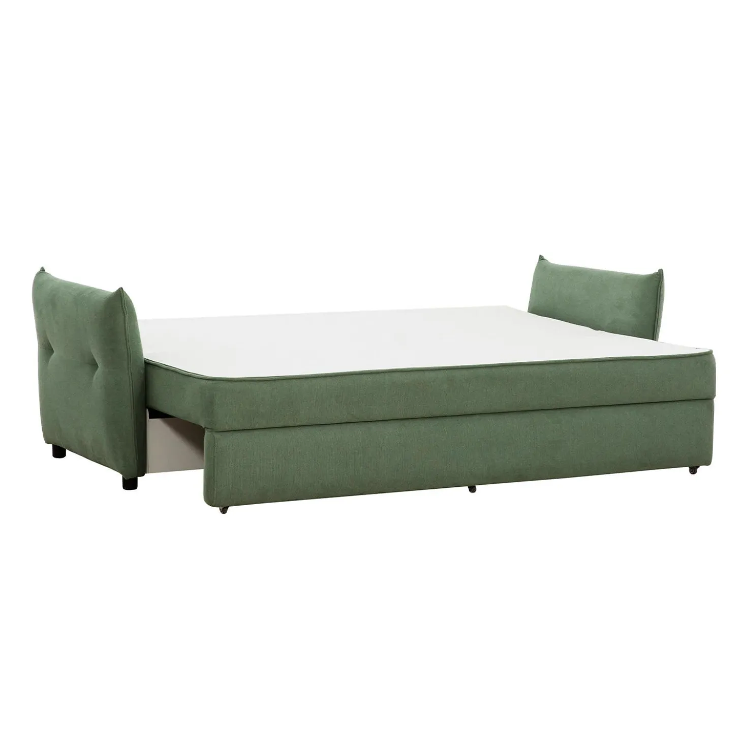 Sofa-lit avec rangement - vert