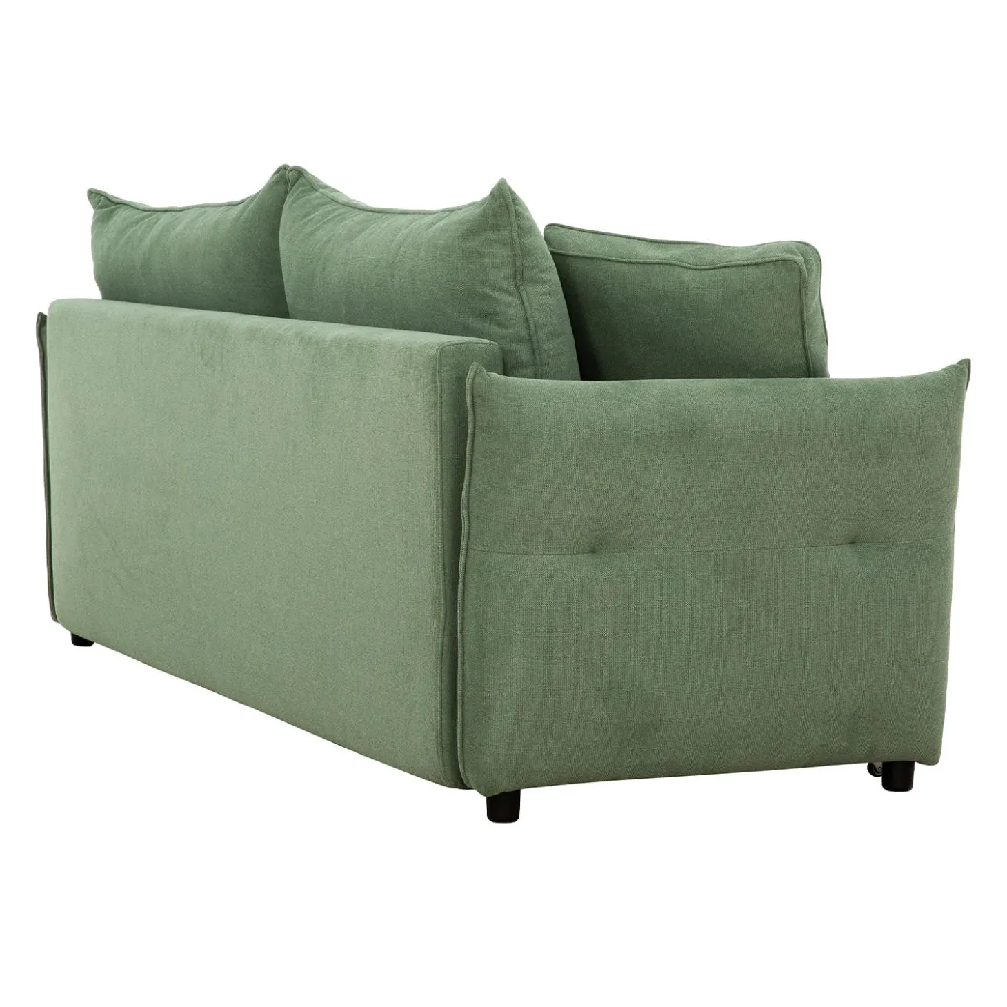Sofa-lit avec rangement - vert