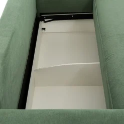 Sofa-lit avec rangement - vert