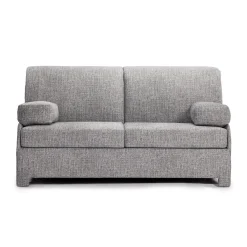 Sofa-lit compact- gris foncé