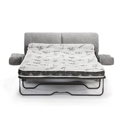 Sofa-lit compact- gris foncé