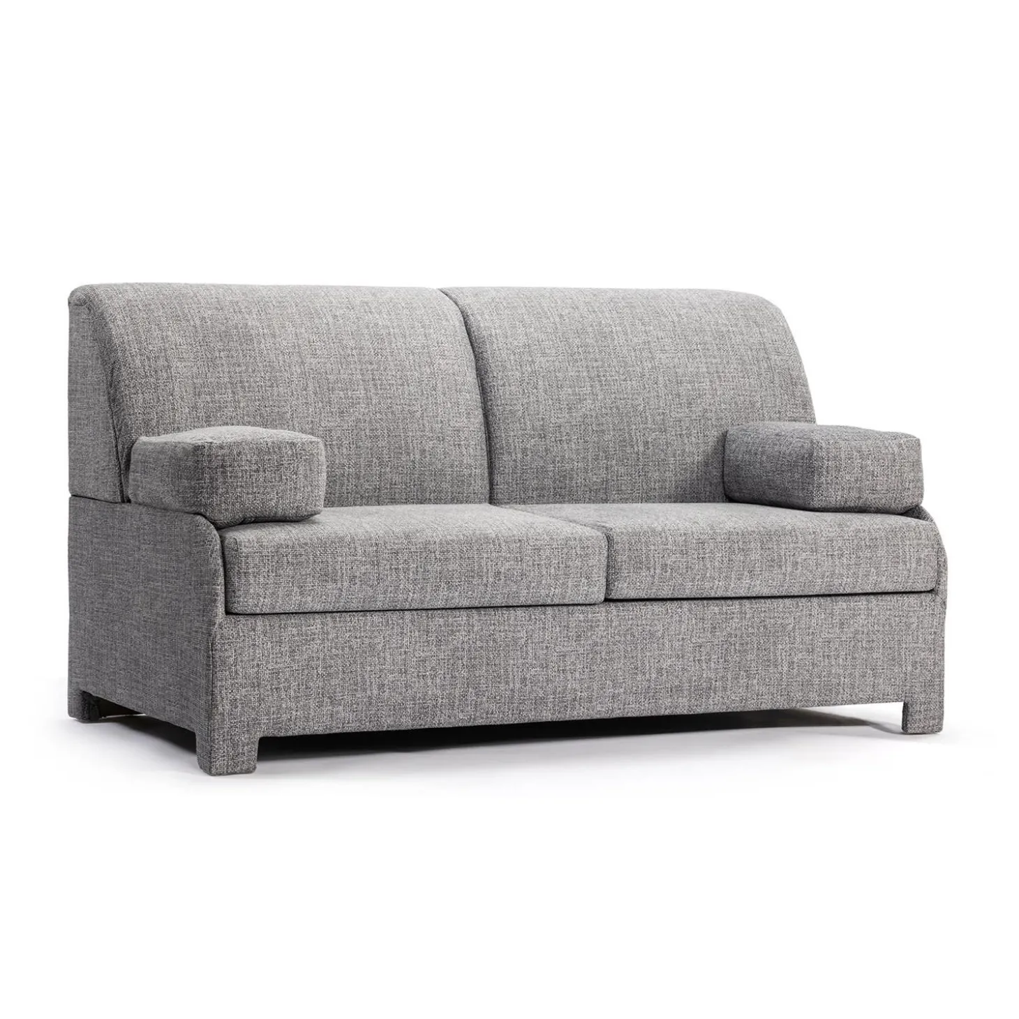Sofa-lit compact- gris foncé