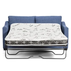 Sofa-lit double - bleu