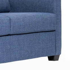 Sofa-lit double - bleu