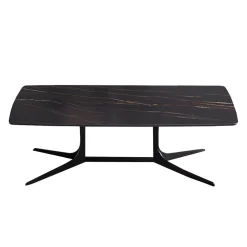 Table à café rectangulaire en pierre sintérisée