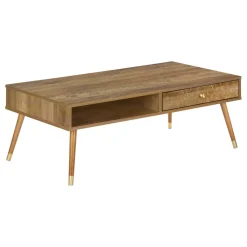 Table à café rectangulaire avec rangement - Monarch