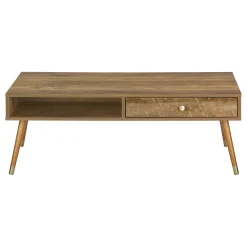 Table à café rectangulaire avec rangement - Monarch