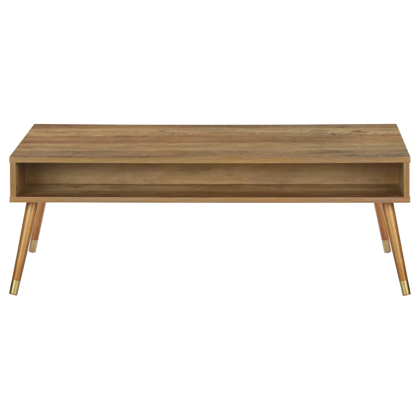 Table à café rectangulaire avec rangement - Monarch