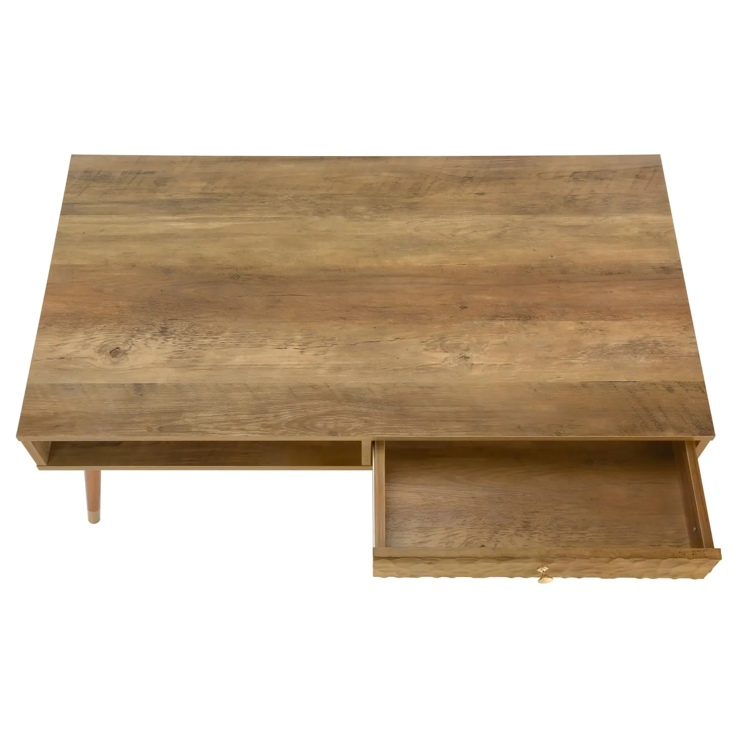 Table à café rectangulaire avec rangement - Monarch