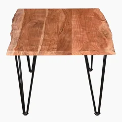 Table à café rectangulaire en bois massif