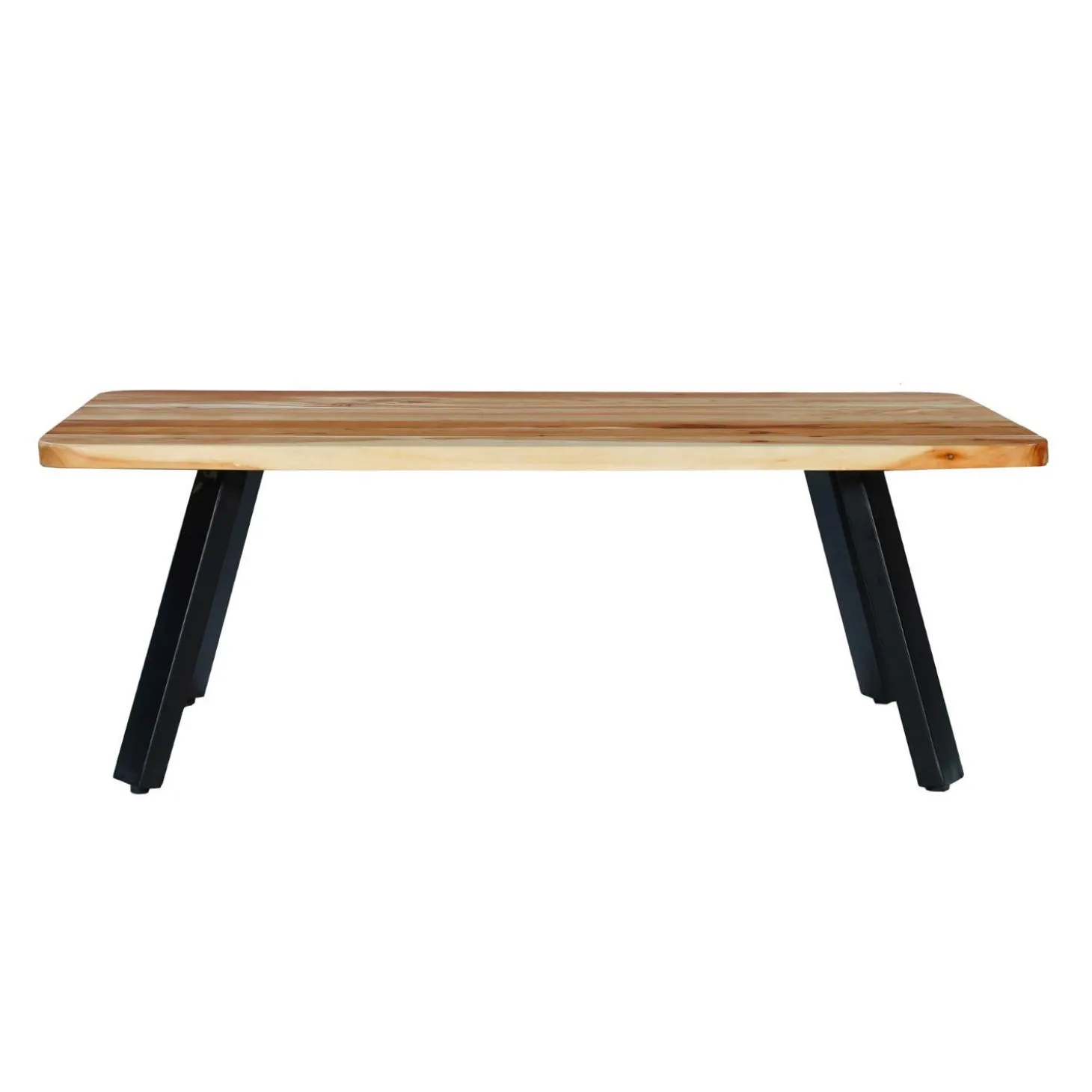 Table à café rectangulaire en bois massif