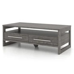Table à café rectangulaire avec rangement