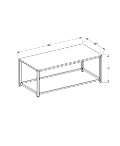 Table à café rectangulaire - Monarch