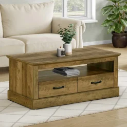 Table à café rectangulaire avec rangement 42" - Monarch