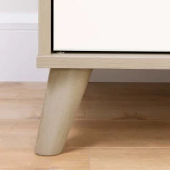 Table à langer avec tiroirs et rangement ouvert - South Shore