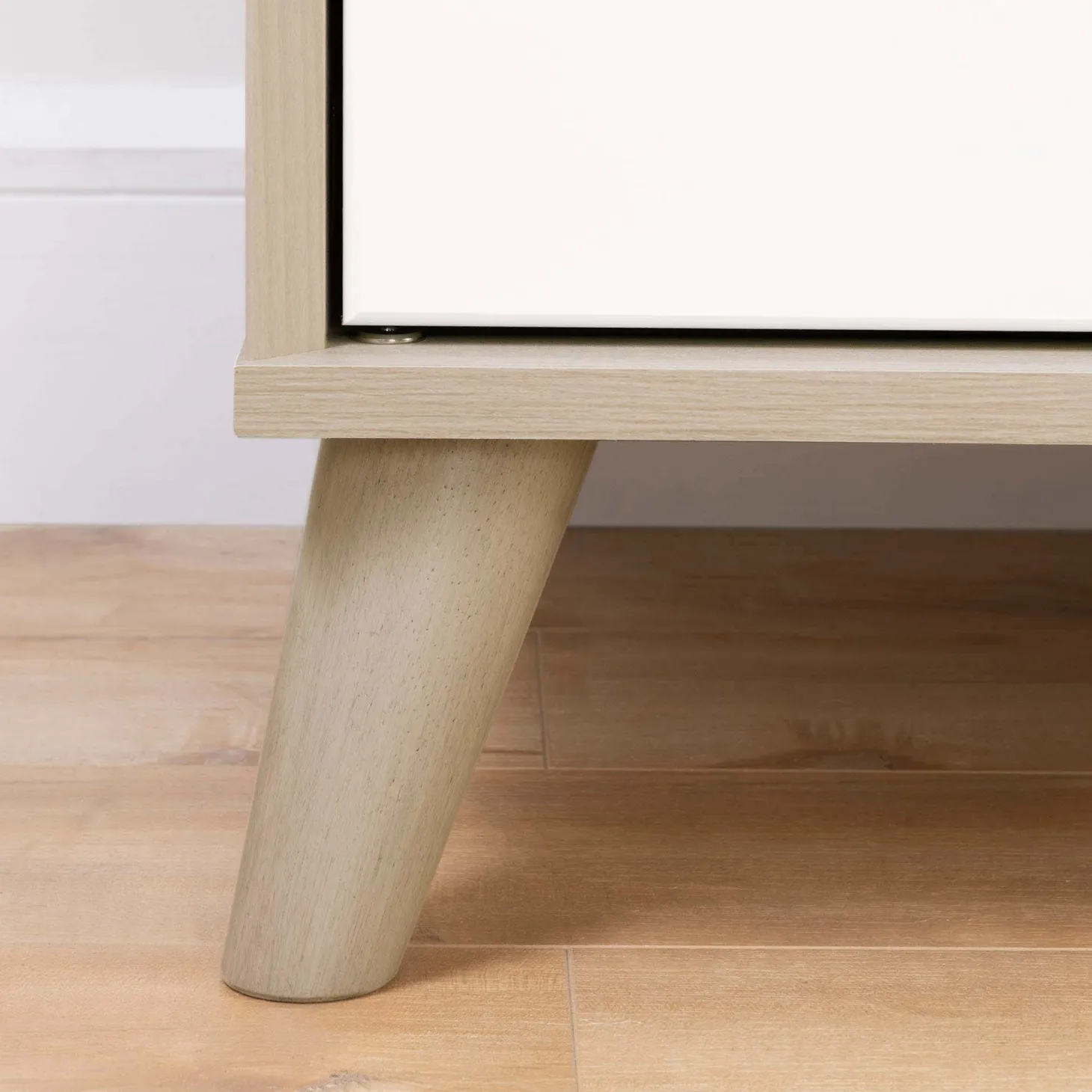 Table à langer avec tiroirs et rangement ouvert - South Shore