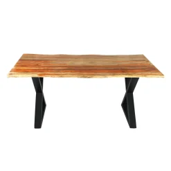 Table à manger en bois de sheesham gris - 67