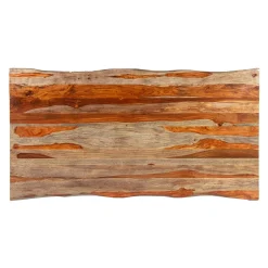 Table à manger en bois de sheesham gris - 67