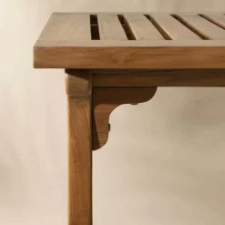 Table à manger extérieur en bois massif 54
