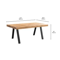 Table à manger rectangulaire 75