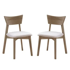 Table à manger rectangulaire extensible (54" à 70") avec 4 chaises - gris